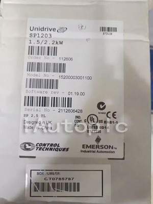1pc NEW Emerson SP1203 CT Control Techniques Unidrive Fast Ship US Free TAX