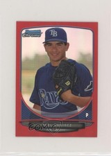 2013 Bowman Chrome Minis Red Refractor 1/10 Roel Ramirez #36 a8x