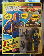 GI JOE  1991 Cobra Commander Talking Battle Commander MOC MOSC