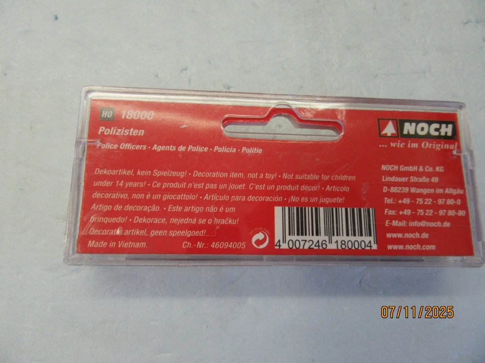 HO - Noch 18000 Police Officers with Police Dog - NIB - Image 4 of 4