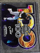 2025 Leaf Baseball Nation Max Clark Detroit Tigers Blue Due-Cut SP RC /8