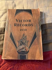 RCA Victor Phonograph 1930 Records Catalog Book Victrola