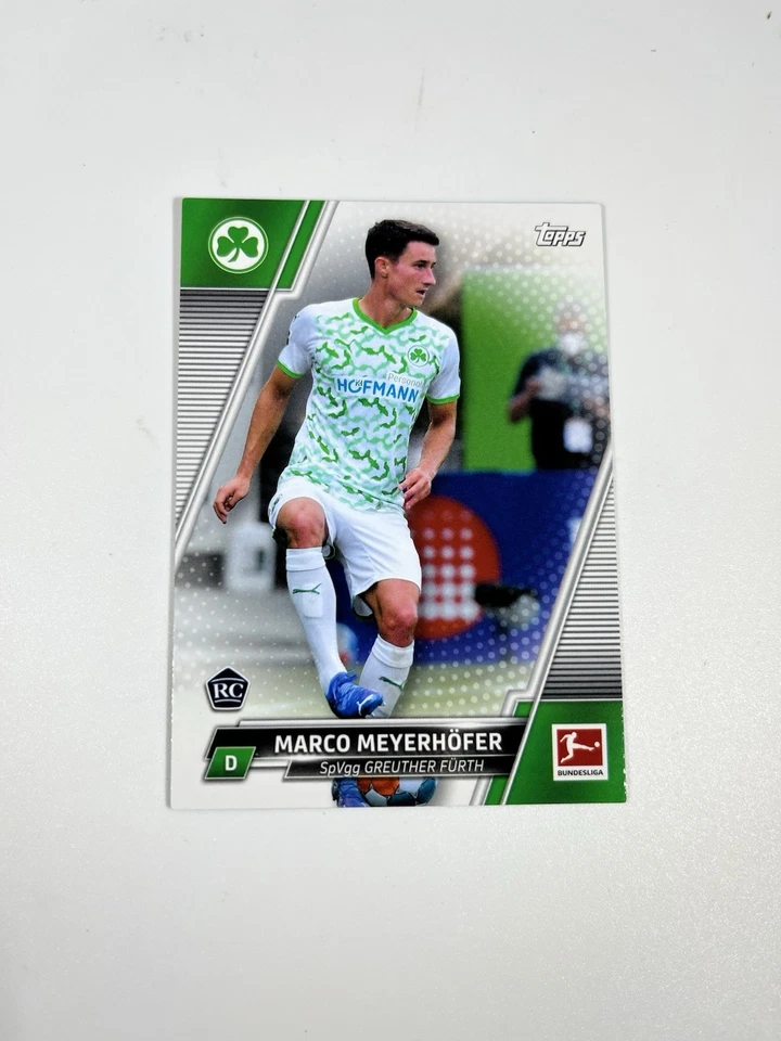 2021-22 Topps Bundesliga Base Marco Meyerhofer SpVgg Greuther Furth #85 - Image 3 of 4