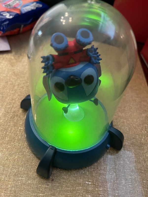 [B-Desc] 2025 Hallmark Ornament EXPERIMENT 626 FUNKO Lilo & Stitch Magic Light