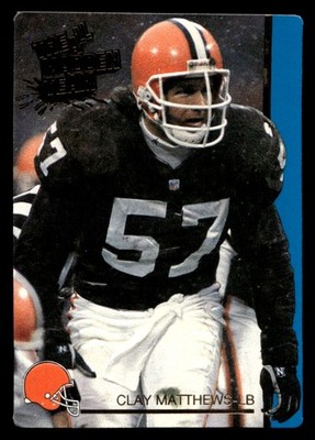 Action Packed All-Madden Clay Matthews 1991 #36 Cleveland Browns