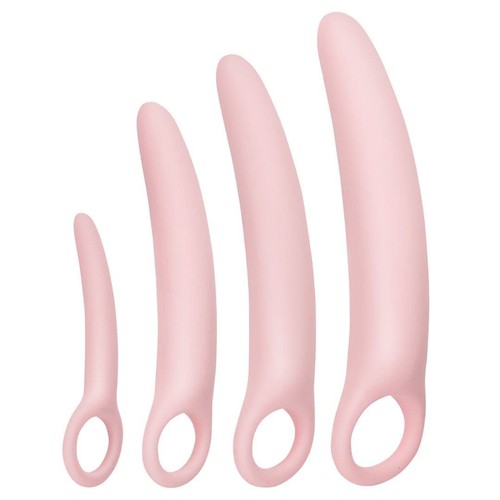 4-Pack Silicone Pelvic Floor Muscle Dilator Trainer Set