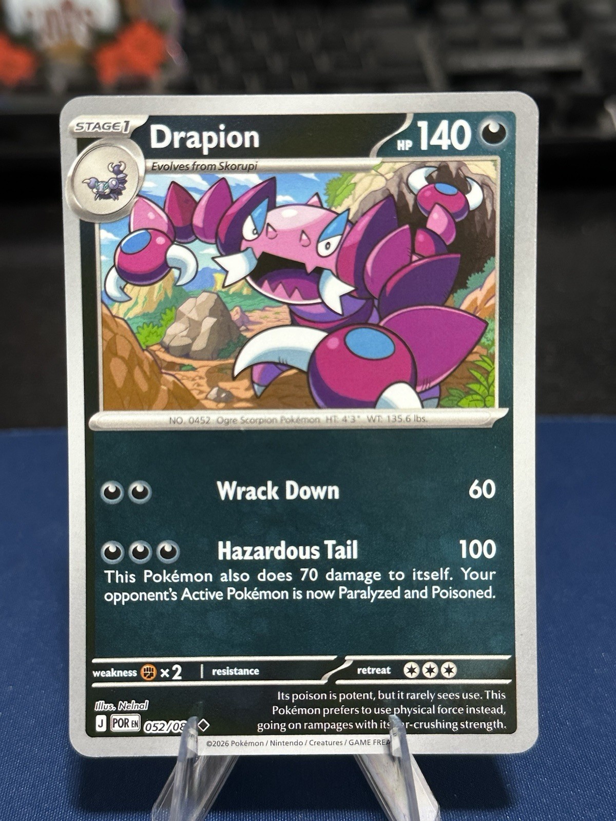 Drapion - 052/088 - Perfect Order - Reverse Holo - NM/M