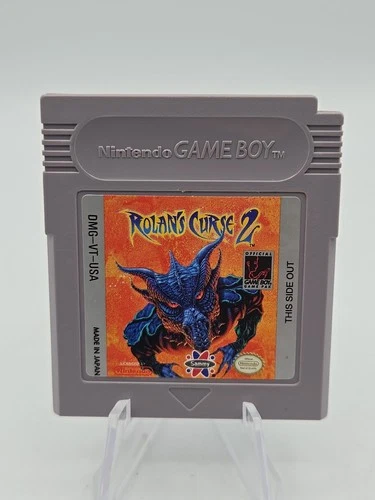 Rolan's Curse 2 (Nintendo Game Boy) Authentic USA Cartridge w/ Working Save