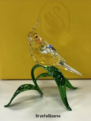 Swarovski Crystal IDYLLIA COCKATIEL Bird Figurine 5721544 | eBay