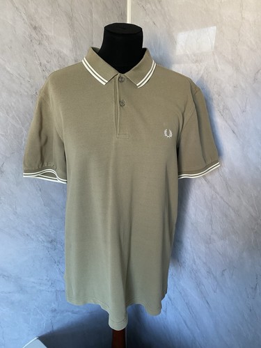 Fred Perry Twin Tipped Poloshirt Gr. L Mod Freizeit