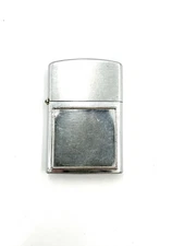 Vintage WARCO Advertising Cigarette Lighter Chrome Silver Tone Used Untested
