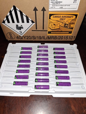 #ad LOT 25: Tadiran TLL 5903 P AA 3.6v Lithium 30 Year Life Battery Axial Wire Leads $50.00