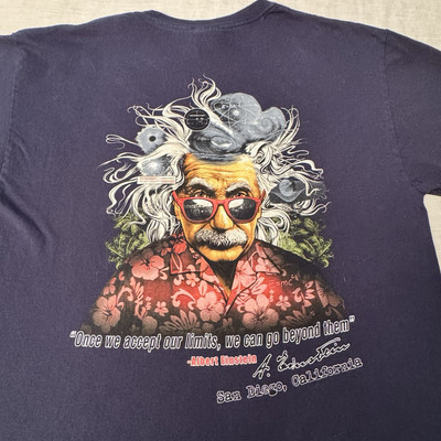 Albert Einstein E=MC2 Once We Accept Our Limits  Beyond T Shirt Size Medium