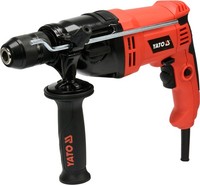 Yato Schlagbohrmaschine YT-82044 1050W 2-Gang Mit 13 Mm Bohrfutter Und Rechts-/L