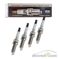 4X Beru ZÜNdkerze ZÜNdkerzen Ultra FÜR Opel Astra H 1.2 1.4 1.6 1.8