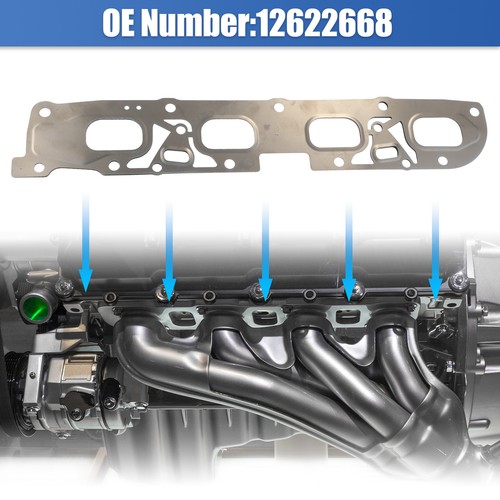 Pack(1) Exhaust Manifold Gasket Engine Intake Seal for Pontiac No ...