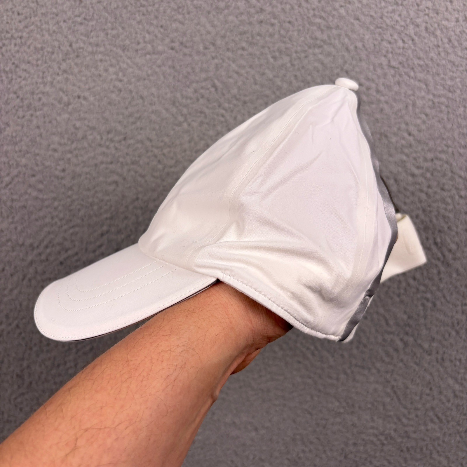 Lululemon Hat Cap Strapback Adjustable White Perf… - image 3