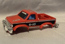 SCHAPER STOMPER 4X4 CHEVROLET S-10 Red Pick Up Truck Body Only Missing Bed Cover