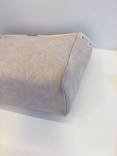 Hermes Herbag 31 Brown Leather Canvas Gold Hardware Pre-Owned - Picture 22 of 23