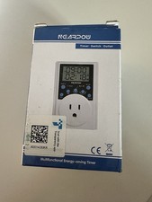 Programmable Digital Timer Outlet 15A 1800W Plug-in 3-Prong Auto ON/OFF