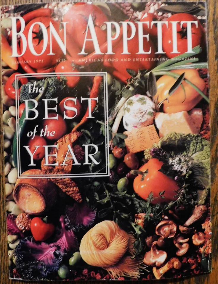 LOT OF 11 VINTAGE BONAPPETIT MAGAZINES 1994 GOURMET COOKING,DETAILED RECIPES,ADS - Image 4 of 4