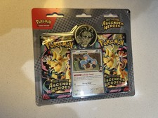 Pokemon TCG - Ascended Heroes 2 Pack Collection Blister Larry's Komala SEALED ✅