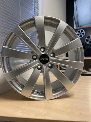 1x Alufelge OXXO Sentinel 8x18 5x120 ET42 silver KBA 51523 silber glänzend