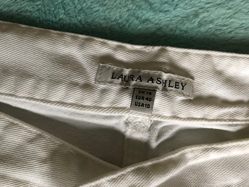 Laura Ashley Embroidered Crop Trousers UK 14 - Picture 15 of 15