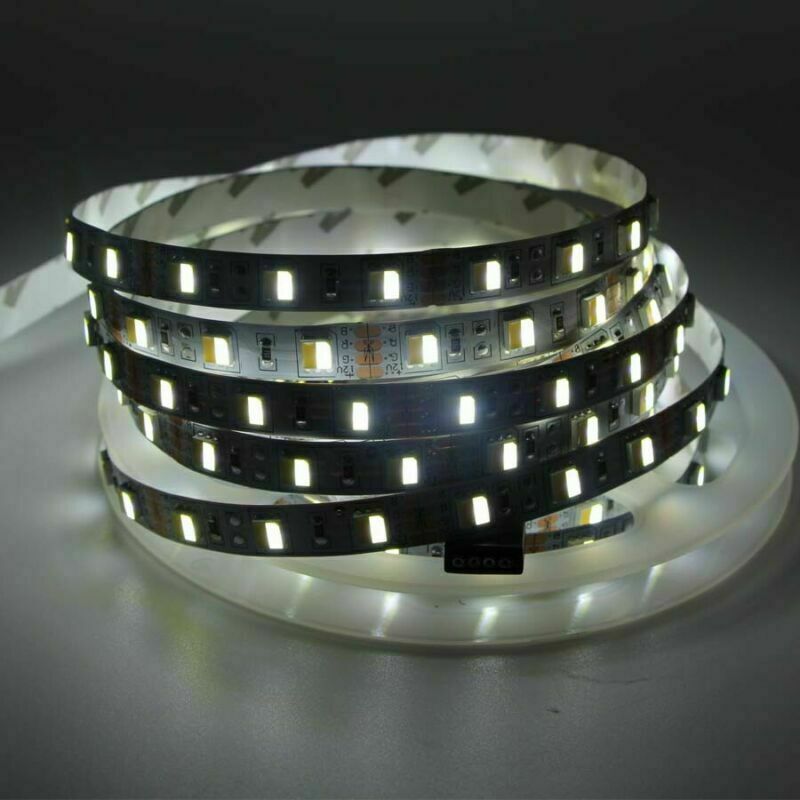 SMD 5050 RGB CCT LED Strip Waterproof DC 12V 24V CCT RGBW/WW string light 5m 50m
