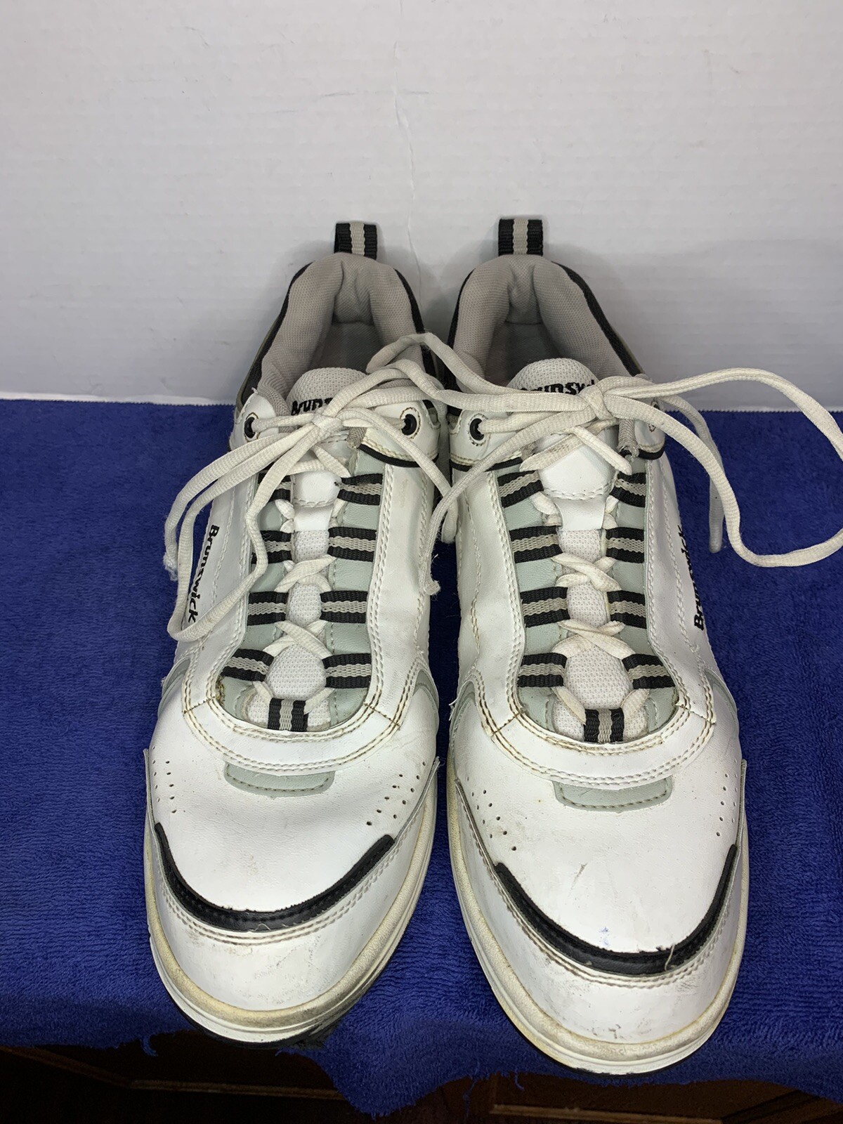 Brunswick Phantom II K2089 White Black SlideRite Bowling Shoes Mens Size 12 M eBay