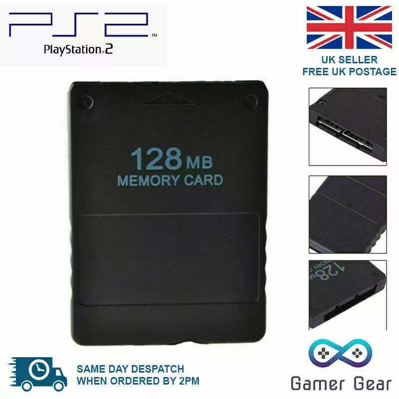 128MB MEMORY CARD FOR PS2