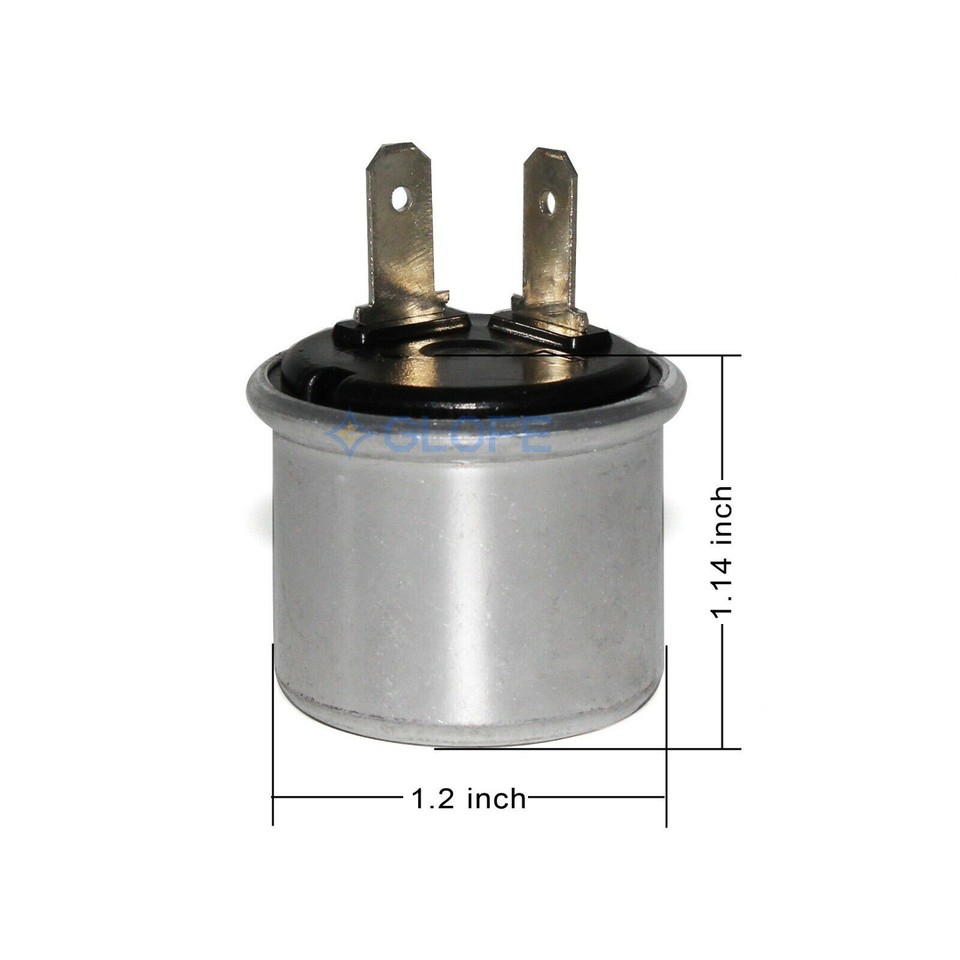 Lighting Turn Signal Hazard LED Flasher Relay 2-PIN No Fast - Foto 10