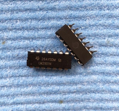 2 Pièces Circuit Intégré CMOS TC4011BP Toshiba Original - Boîtier DIP 14 Broches - Neuf