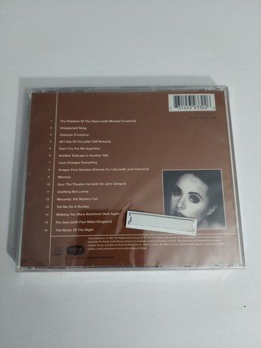 Sarah Brightman The Ultimate Andrew Lloyd Webber Collection Sealed CD 1999 READ - Imagen 2 de 2