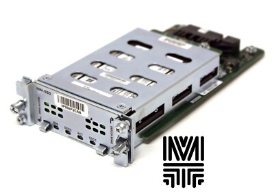 Cisco NIM-SSD MOD w NIM Carrier Card for ISR 4000 Router *INCLUDES 2x 200GB SSD*