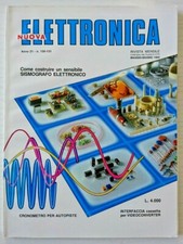 NUOVA ELETTRONICA 130/131 maggio/giugno 1989 sismografo elettronico Cronometro