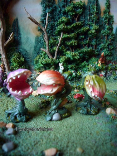 Juego de 3 Asst 2 pulgadas MI 50688 miniatura jardín de hadas Venus Fly Trap - Imagen 3 de 11