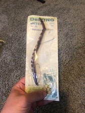 Vintage Delong Witch 1960s new/old stock fishing lure RARE original unopened 