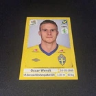 439 Oscar Wendt Sweden Panini Euro 2012 PLATINUM ED sticker Monchengladbach