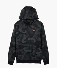 Fox Racing Fox Head Camo Pullover Hoodie Sweatshirt Black Camouflage 31677-247