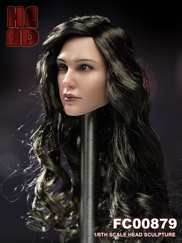 1/6 Wonder Woman Girl Head Sculpt Carved For 12" Female Action Figure Doll Model - Picture 11 of 15