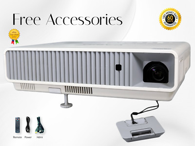 Casio XJ-M251 DLP Projector 3000 Lumens Mercury-Free Eco-Friendly Projection 4K 