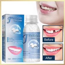 Temporary Tooth Repair Glue Fix Broken False Teeth Fill Gap Dental Denture Glue