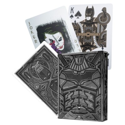 Dark Knight Playing Cards Deck Premium Magic Tricks Karten Theory 11 USPCC T1186