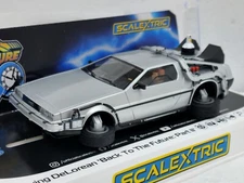 Scalextric C4541 Back to the Future 2 - Flying Time Machine 1/32 Slot Car *DPR*