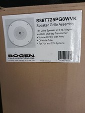 Bogen Speaker Grille Assembly S86T725PG8WVK open box