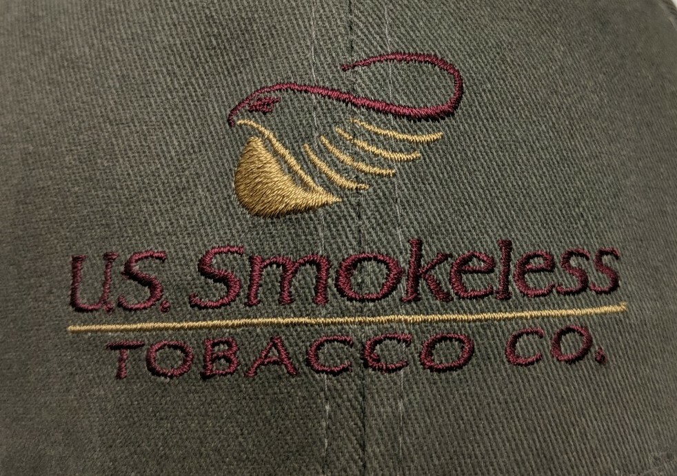 us smokeless tobacco company address U.S. SMOKELESS TOBACCO COMPANY hat gray-green adjustable cap