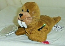 Waller Walrus Greenland International Coca Cola beanie Coke cap tag protector