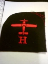 RAN- ROYAL AUSTRALIAN NAVY TRADE PATCH:  RED ON BLACK.