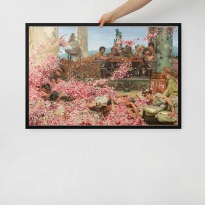 The Roses of Heliogabalus | Lawrence Alma-Tadema | 1888 Roman Life Print
